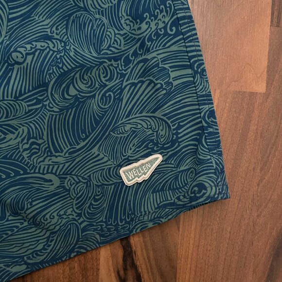 Blue Patterned Men Shorts Hybrids - Picture 8 of 11